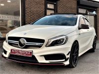Mercedes-Benz A Class 2.0 A45 4Matic 5dr Auto STAGE 2 UPGRADES Hatchback Petrol White