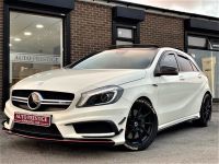 Mercedes-Benz A Class 2.0 A45 4Matic 5dr Auto STAGE 2 UPGRADES Hatchback Petrol White
