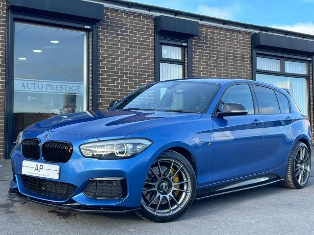 2017 BMW 1 Series 3.0 M140i Shadow Edition 5dr Step Auto stage 2 estoril blue