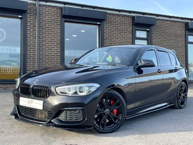 BMW 1 Series 3.0 M140i 5dr [Nav] Step Auto STAGE 1 420BHP SHADOW PACK Hatchback Petrol Black