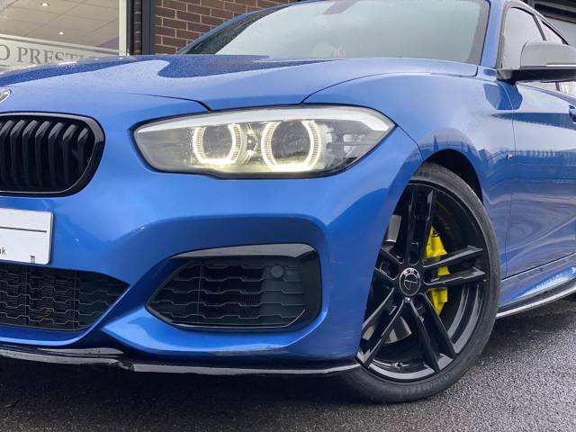 2018 BMW 1 Series 3.0 M140i Shadow Edition 5dr Step Auto ESTORIL BLUE 68 REG PRO NAV UPGRADED ALLOYS