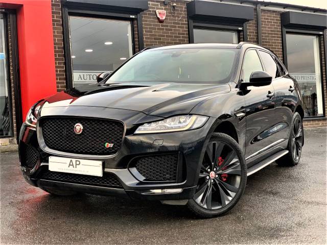 2018 Jaguar F-Pace 3.0d V6 S 5dr Auto AWD BLACK SERIES EDITION EXTRAS PAN ROOF HELIX ALLOYS BLIND SPOT