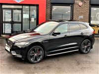 Jaguar F-Pace 3.0d V6 S 5dr Auto AWD BLACK SERIES EDITION EXTRAS PAN ROOF HELIX ALLOYS BLIND SPOT Estate Diesel Black