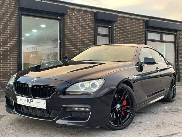 BMW 6 Series 3.0 640d M Sport 4dr Auto GRAN COUPE GREAT EXTRAS Coupe Diesel Black