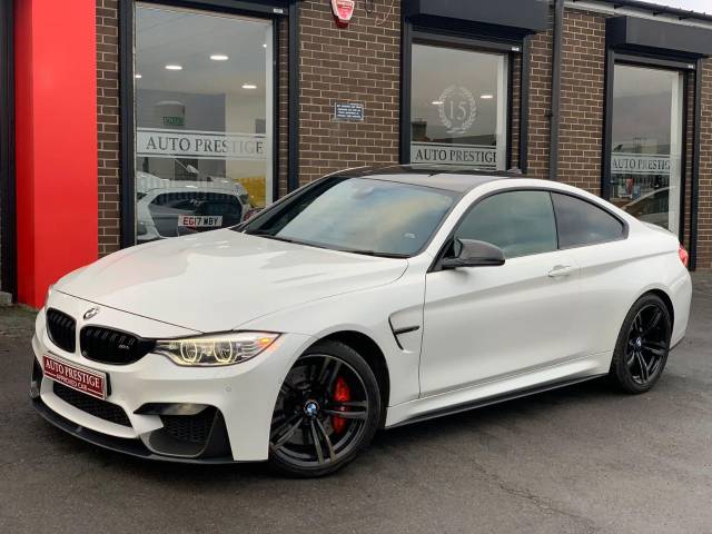 2015 BMW M4 3.0 M4 2dr DCT BOOTMOD STAGE 1 WITH UPGRADED EXHAUSTS HIGH SPEC MODEL MINERAL WHITE