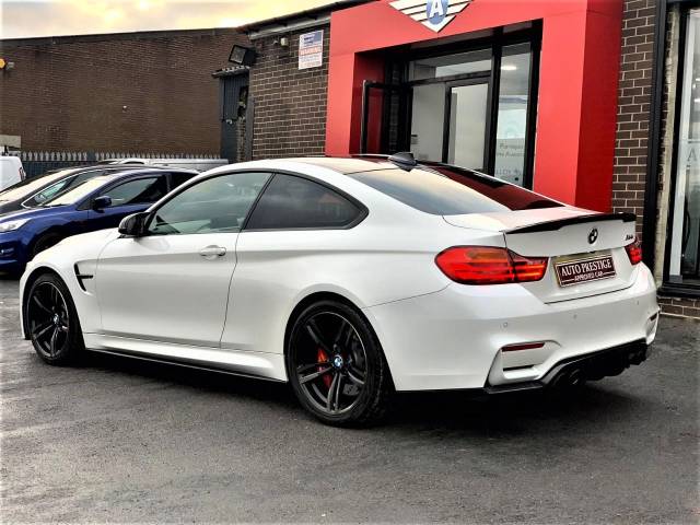 2015 BMW M4 3.0 M4 2dr DCT BOOTMOD STAGE 1 WITH UPGRADED EXHAUSTS HIGH SPEC MODEL MINERAL WHITE