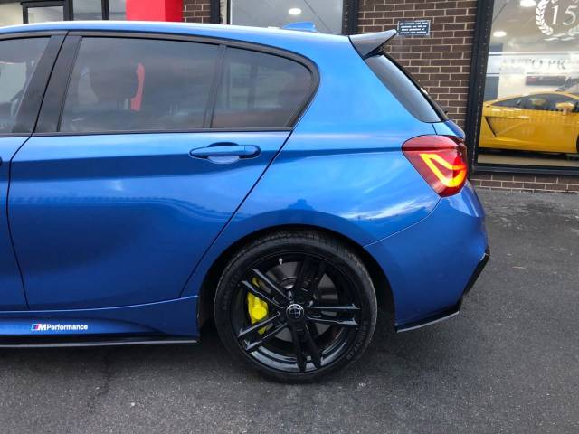 2018 BMW 1 Series 3.0 M140i Shadow Edition 5dr Step Auto ESTORIL BLUE 68 REG PRO NAV UPGRADED ALLOYS