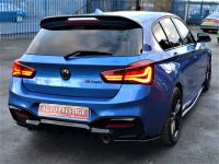 BMW 1 Series 3.0 M140i Shadow Edition 5dr Step Auto ESTORIL BLUE 68 REG PRO NAV UPGRADED ALLOYS Hatchback Petrol Blue