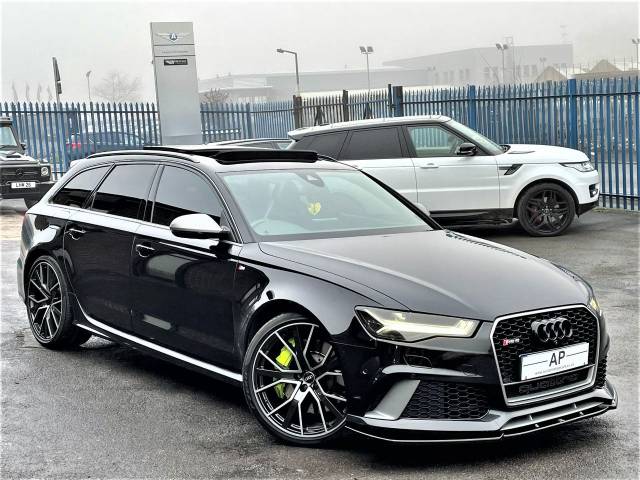 2017 Audi RS6 4.0T FSI Quattro RS 6 Performance 5dr Tip Auto 1 OWNER FASH DYNAMIC PACK 360 CAMS PAN ROOF 67 REG