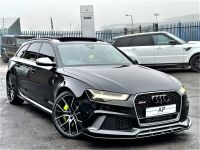 Audi RS6 4.0T FSI Quattro RS 6 Performance 5dr Tip Auto 1 OWNER FASH DYNAMIC PACK 360 CAMS PAN ROOF 67 REG Estate Petrol Black