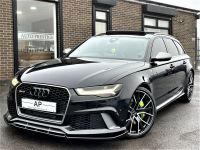 Audi RS6 4.0T FSI Quattro RS 6 Performance 5dr Tip Auto 1 OWNER FASH DYNAMIC PACK 360 CAMS PAN ROOF 67 REG Estate Petrol Black