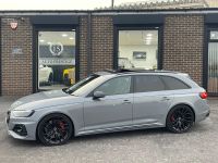 Audi RS4 2.9 RS 4 TFSI Quattro Carbon Black 5dr S Tronic Estate Petrol Grey