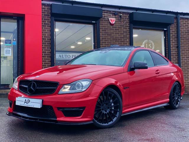 Mercedes-Benz C Class 6.2 C63 2dr Auto CARBON EXTRAS+STAGE II PPL LSD MASSIVE HISTORY FILE Coupe Petrol Red