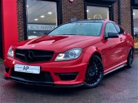 Mercedes-Benz C Class 6.2 C63 2dr Auto CARBON EXTRAS+STAGE II PPL LSD MASSIVE HISTORY FILE Coupe Petrol Red