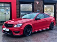 Mercedes-Benz C Class 6.2 C63 2dr Auto CARBON EXTRAS+STAGE II PPL LSD MASSIVE HISTORY FILE Coupe Petrol Red