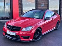 Mercedes-Benz C Class 6.2 C63 2dr Auto CARBON EXTRAS+STAGE II PPL LSD MASSIVE HISTORY FILE Coupe Petrol Red