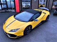 Lamborghini Huracan 5.2 V10 LP 610-4 Spyder LDF 4WD 1 OWNER WARRANTY VATQ PERFORMANTE LOOKS AS NEW Convertible Petrol Yellow