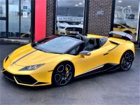 Lamborghini Huracan 5.2 V10 LP 610-4 Spyder LDF 4WD 1 OWNER WARRANTY VATQ PERFORMANTE LOOKS AS NEW Convertible Petrol Yellow