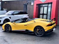 Lamborghini Huracan 5.2 V10 LP 610-4 Spyder LDF 4WD 1 OWNER WARRANTY VATQ PERFORMANTE LOOKS AS NEW Convertible Petrol Yellow