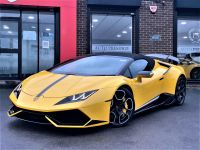 Lamborghini Huracan 5.2 V10 LP 610-4 Spyder LDF 4WD 1 OWNER WARRANTY VATQ PERFORMANTE LOOKS AS NEW Convertible Petrol Yellow