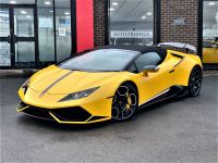 Lamborghini Huracan 5.2 V10 LP 610-4 Spyder LDF 4WD 1 OWNER WARRANTY VATQ PERFORMANTE LOOKS AS NEW Convertible Petrol Yellow