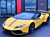 Lamborghini Huracan 5.2 V10 LP 610-4 Spyder LDF 4WD 1 OWNER WARRANTY VATQ PERFORMANTE LOOKS AS NEW Convertible Petrol Yellow