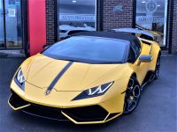 Lamborghini Huracan 5.2 V10 LP 610-4 Spyder LDF 4WD 1 OWNER WARRANTY VATQ PERFORMANTE LOOKS AS NEW Convertible Petrol Yellow