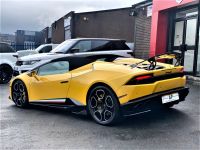 Lamborghini Huracan 5.2 V10 LP 610-4 Spyder LDF 4WD 1 OWNER WARRANTY VATQ PERFORMANTE LOOKS AS NEW Convertible Petrol Yellow