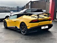 Lamborghini Huracan 5.2 V10 LP 610-4 Spyder LDF 4WD 1 OWNER WARRANTY VATQ PERFORMANTE LOOKS AS NEW Convertible Petrol Yellow