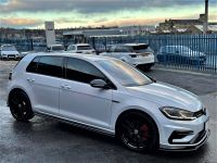 Volkswagen Golf 2.0 TSI 310 R 5dr 4MOTION DSG RARE WHITE SILVER Hatchback Petrol Silver