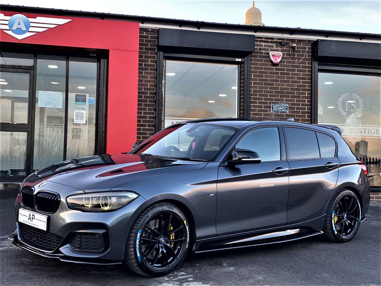 BMW 1 Series 3.0 M140i Shadow Edition 5dr Step Auto WRENCH STUDIOS THOUSANDS SPENT 67 REG Hatchback Petrol Grey at Autoprestige Bradford