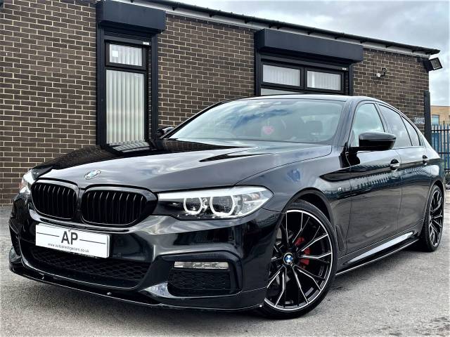 BMW 5 Series 2.0 520d M Sport 4dr Auto Saloon Diesel Black