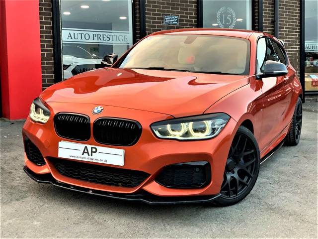 BMW 1 Series 3.0 M135i 3dr Step Auto RARE BURNT ORANGE STAGE 1 DMS 3 DOOR WITH EXTRAS 65 REG Hatchback Petrol Orange