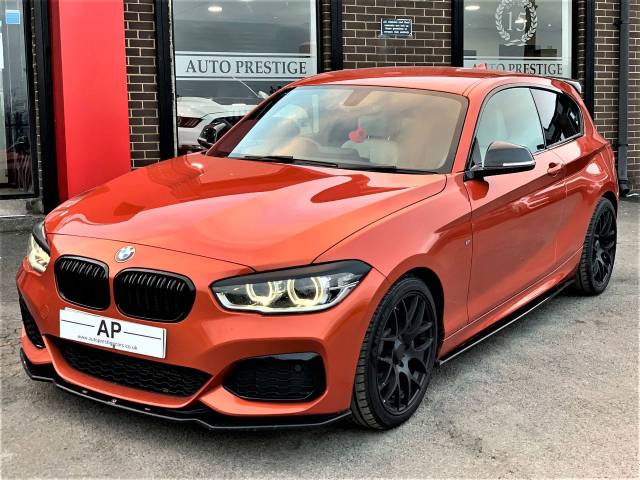 2015 BMW 1 Series 3.0 M135i 3dr Step Auto RARE BURNT ORANGE STAGE 1 DMS 3 DOOR WITH EXTRAS 65 REG
