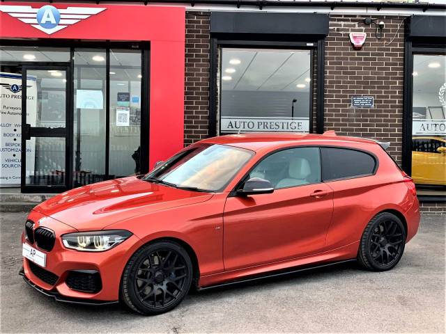 2015 BMW 1 Series 3.0 M135i 3dr Step Auto RARE BURNT ORANGE STAGE 1 DMS 3 DOOR WITH EXTRAS 65 REG