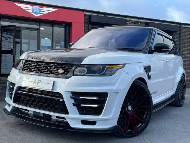 2016 Land Rover Range Rover Sport 5.0 V8 S/C SVR 5dr Auto  SVRR WIDEBODY EDITION 24 INCH ALLOYS HUGE UPGRADES WHITE