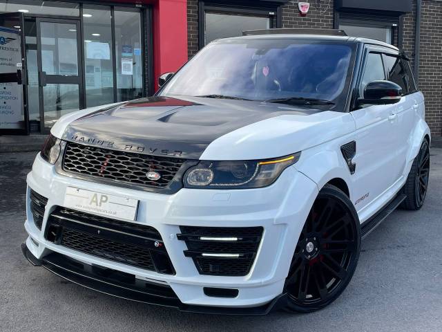 2016 Land Rover Range Rover Sport 5.0 V8 S/C SVR 5dr Auto  SVRR WIDEBODY EDITION 24 INCH ALLOYS HUGE UPGRADES WHITE