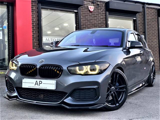 2018 BMW 1 Series 3.0 M140i Shadow Edition 5dr Step Auto 451 BHP STAGE II BM3 STANCE HUGE UPGRADES MINERAL GREY