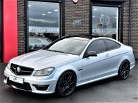 Mercedes-Benz C Class 6.2 C63 Edition 125 2dr Auto CARBON EDITION PERFORMANCE PACK PLUS AMG DRIVERS PACK HUGE SPEC VERY RARE Coupe Petrol Silver