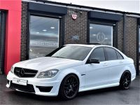 Mercedes-Benz C Class 6.2 C63 4dr Auto Saloon Petrol White