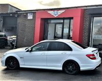 Mercedes-Benz C Class 6.2 C63 4dr Auto Saloon Petrol White