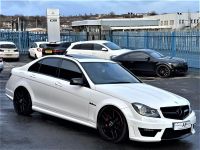 Mercedes-Benz C Class 6.2 C63 4dr Auto Saloon Petrol White