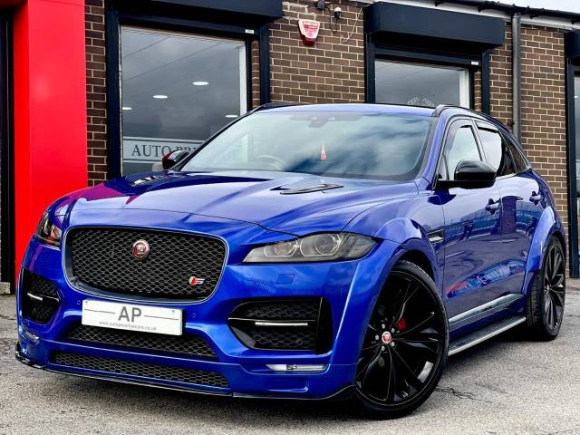 Jaguar F-Pace 3.0d V6 S 5dr Auto AWD WIDE BODY GTS RARE PERFORMANCE BLUE 68 REG Estate Diesel Blue