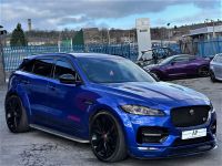 Jaguar F-Pace 3.0d V6 S 5dr Auto AWD WIDE BODY GTS RARE PERFORMANCE BLUE 68 REG Estate Diesel Blue