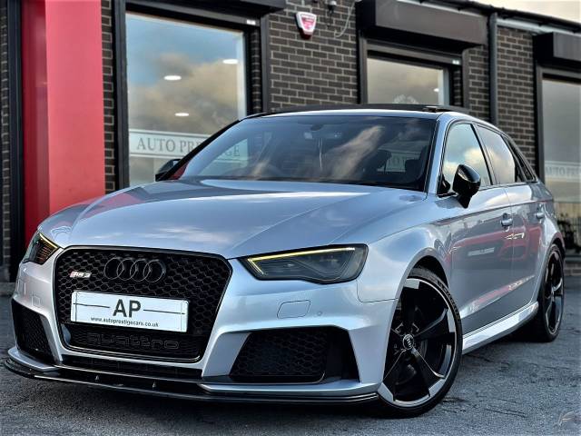 Audi RS3 2.5 TFSI RS 3 Quattro 5dr S Tronic [Nav] STAGE 3+ APR UPGRADES Hatchback Petrol Silver