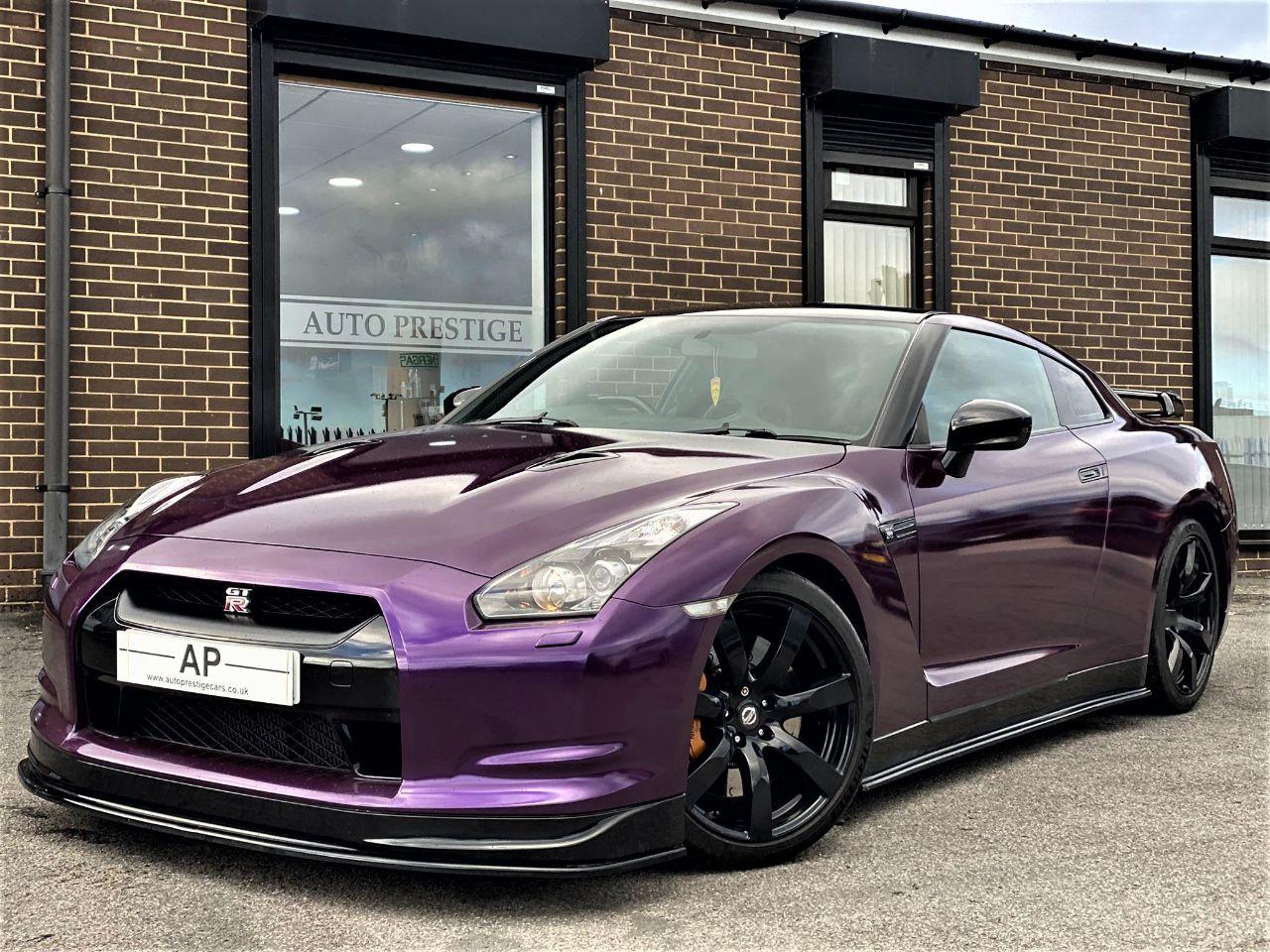 Nissan GT-R 3.8 2dr Auto STAGE 4.25 634 BHP MASSIVE HISTORY FILE SILK PURPLE WRAP Coupe Petrol Red at Autoprestige Bradford