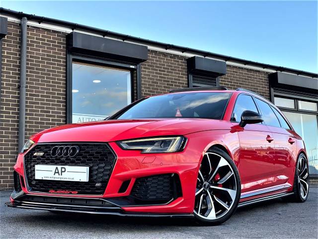 2018 Audi RS4 2.9 TFSI Quattro 5dr Tip tronic MISANO RED HUGE SPECIFICATION LOADS FACTORY OPTIONS 68 REG