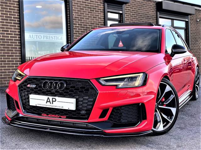 2018 Audi RS4 2.9 TFSI Quattro 5dr Tip tronic MISANO RED HUGE SPECIFICATION LOADS FACTORY OPTIONS 68 REG