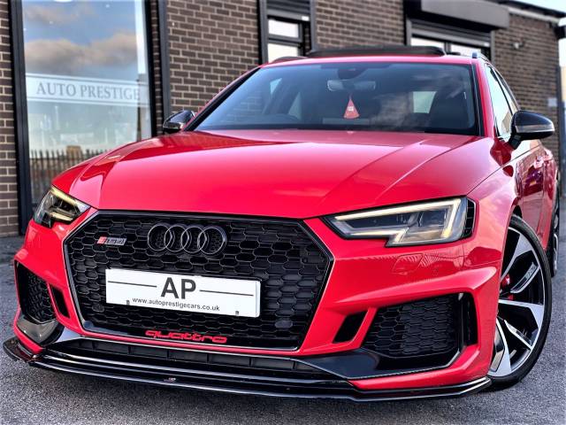 2018 Audi RS4 2.9 TFSI Quattro 5dr Tip tronic MISANO RED HUGE SPECIFICATION LOADS FACTORY OPTIONS 68 REG