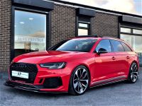 Audi RS4 2.9 TFSI Quattro 5dr Tip tronic MISANO RED HUGE SPECIFICATION LOADS FACTORY OPTIONS 68 REG Estate Petrol Red